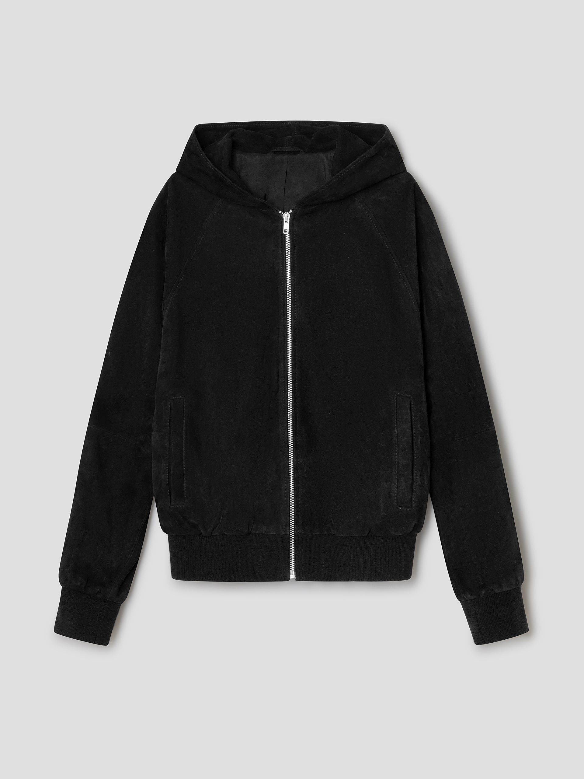 Leather Sweatshirt